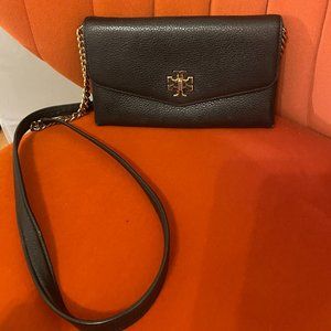 Tory Burch Black Leather Crossbody Bag